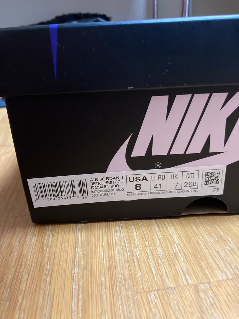 Jordan1 j balvin 26cm