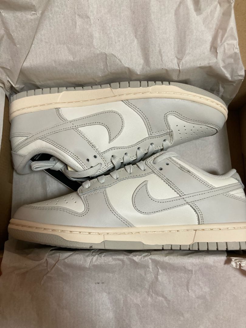 nike wmns dunk low light bone 26.5cm