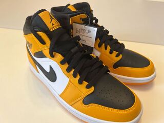 Nike Air Jordan 1 Mid "Taxi" 28cm