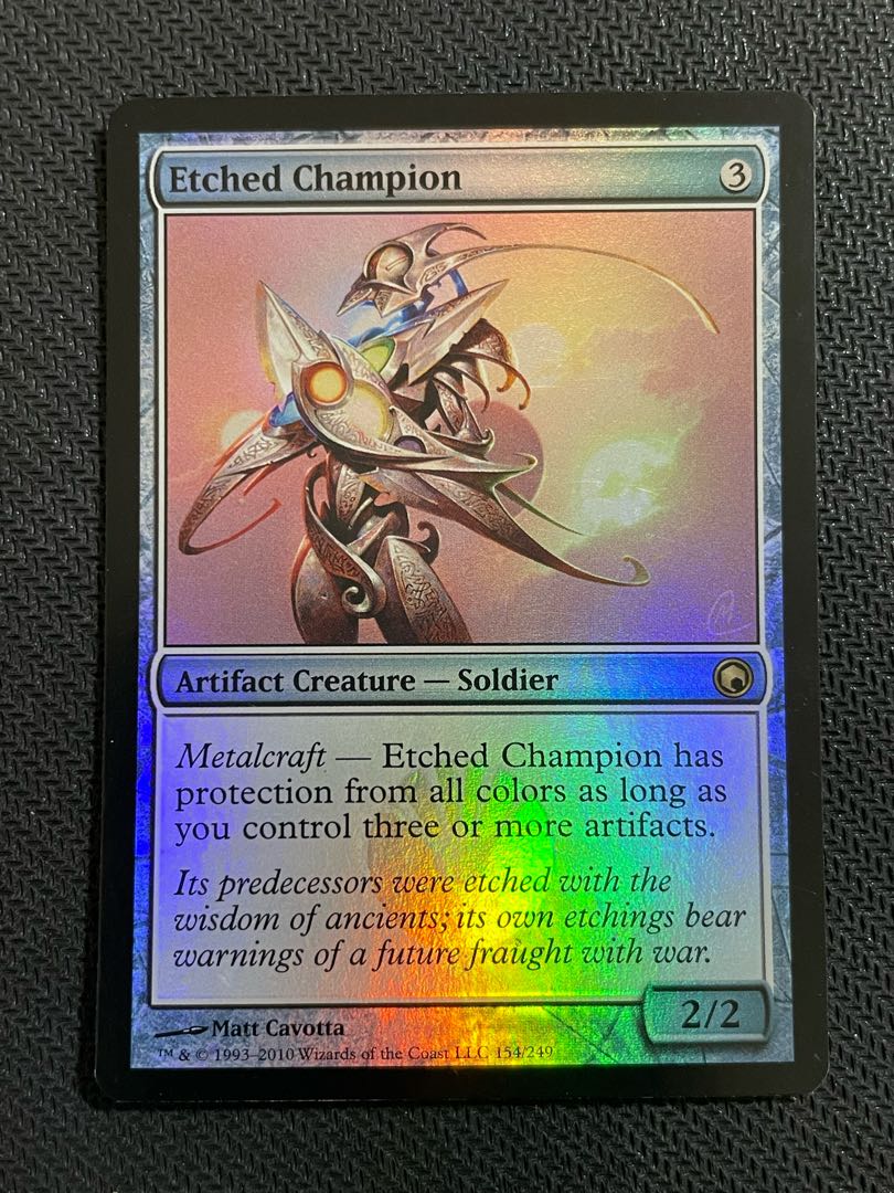 Etched Champion Rare 154/249