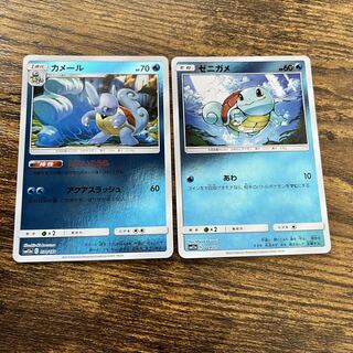 サンムーン全ミラー ゼニガメ カメール