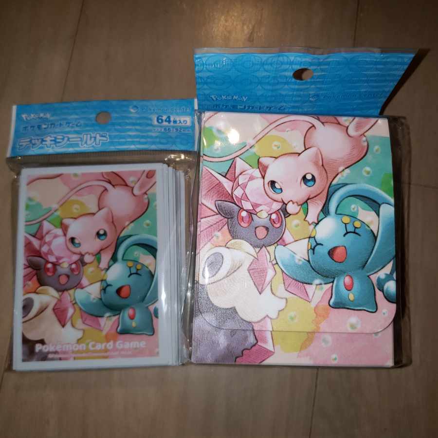 Unopened Mew Manaphy Diancie Deck Shield Deck Case Sleeve