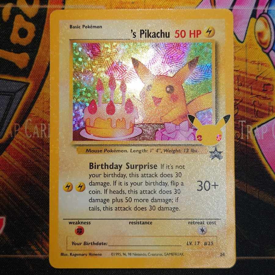 Pikachu(25th) English version