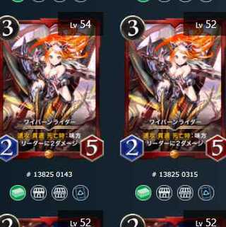 ワイバーンライダー ２枚