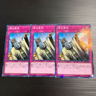 遊戯王 神の宣告