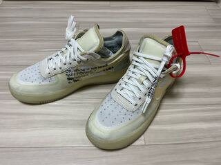 Off Ho Wight x Nike The Ten Air Riryoku1 Low "Ho Wight" 27.5cm