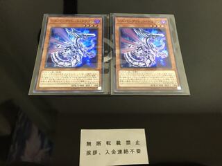 シルバーヴァレットドラゴン ２枚 セット