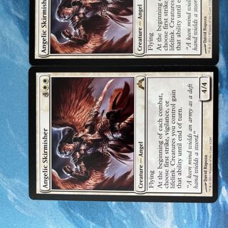 MTG 2枚 天使の散兵