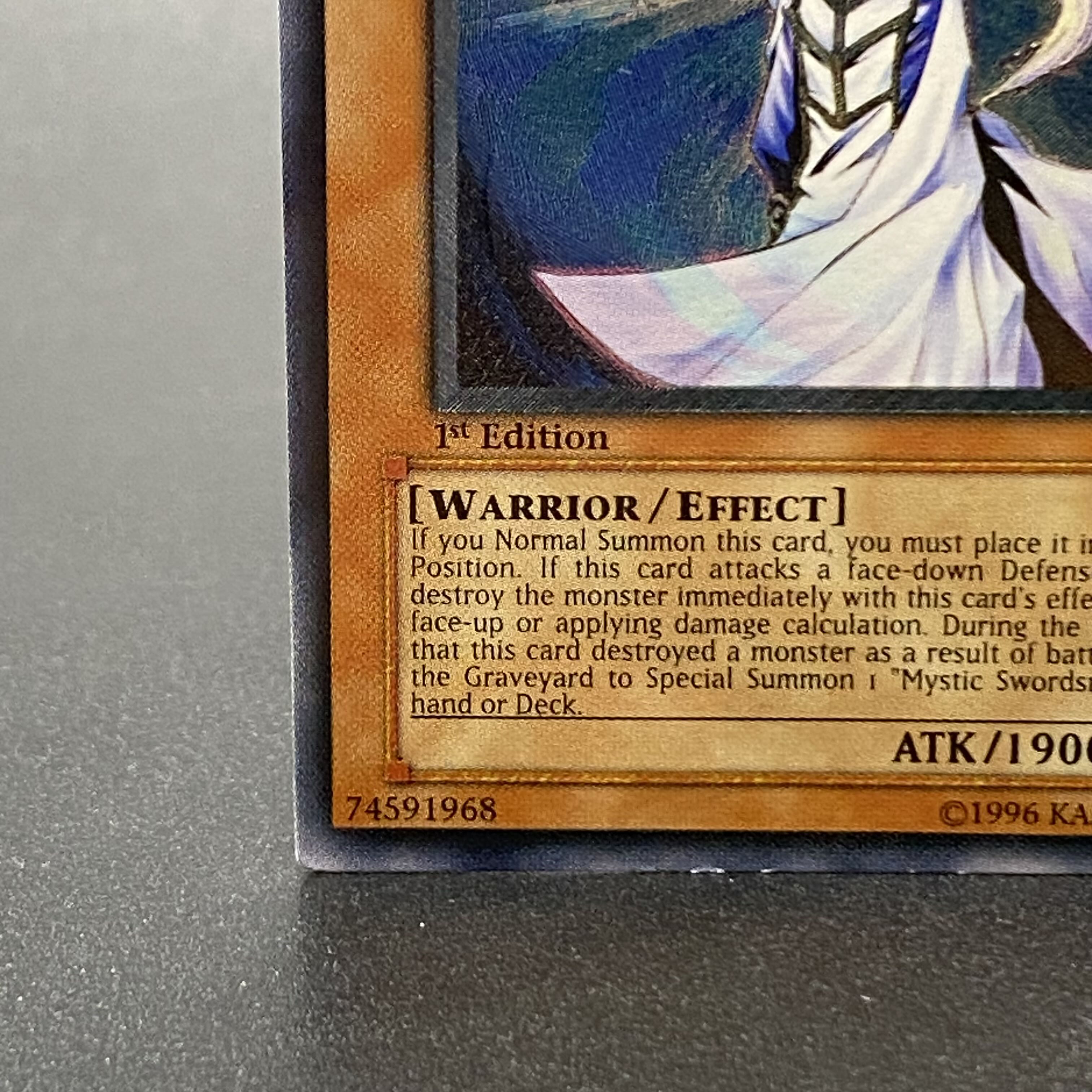 Asian Edition Mystic Swordsman LV4 Relief 1ED SOD-AE012