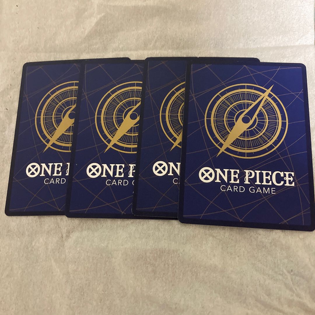 One Piece Card OP01-051 Eustace Kid, set of 4