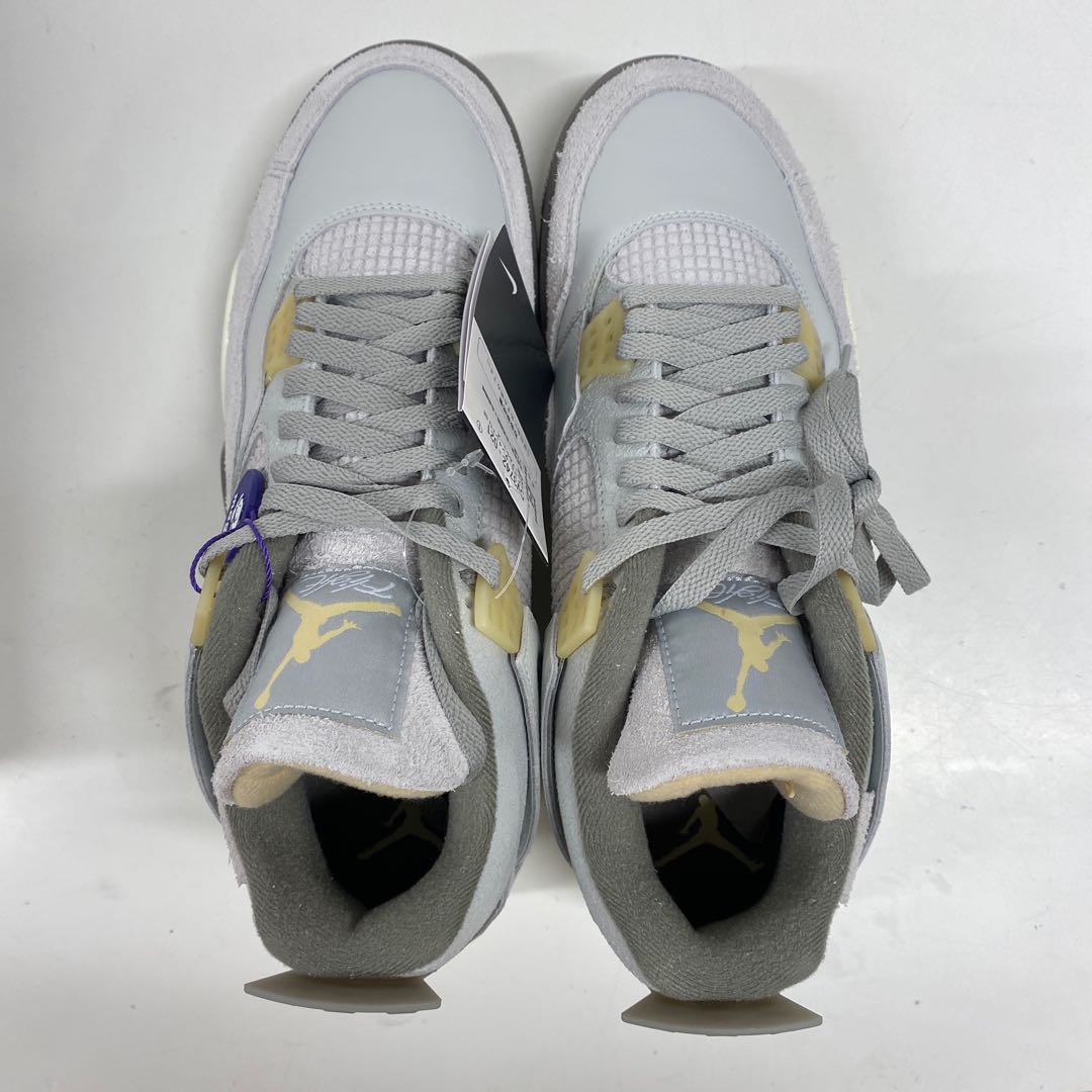 ナイキ エアジョーダン4 レトロ SE "クラフト" フォトンダスト/ペールバニラ 28.5cm