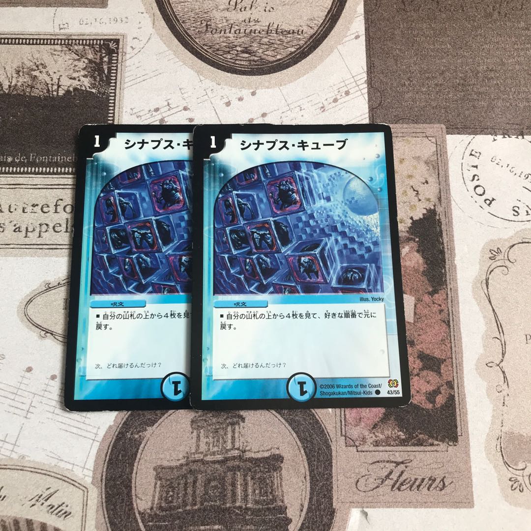 シナプスキューブ 2枚