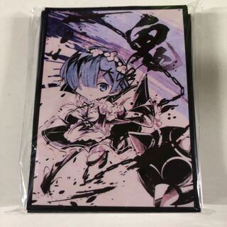 メイドレム 墨絵 リゼロ  鬼 スリーブ