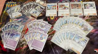 【高騰カード・48枚まとめ売り】アセロラTR＆かんこうきゃくTR＆ルザミーネTR、ルザミーネPR、リーリエ関係カード(ポケカ)