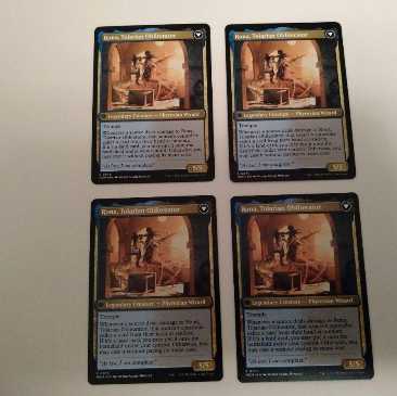 MTG 侵攻の伝令、ローナ 4枚セット 英語 4枚