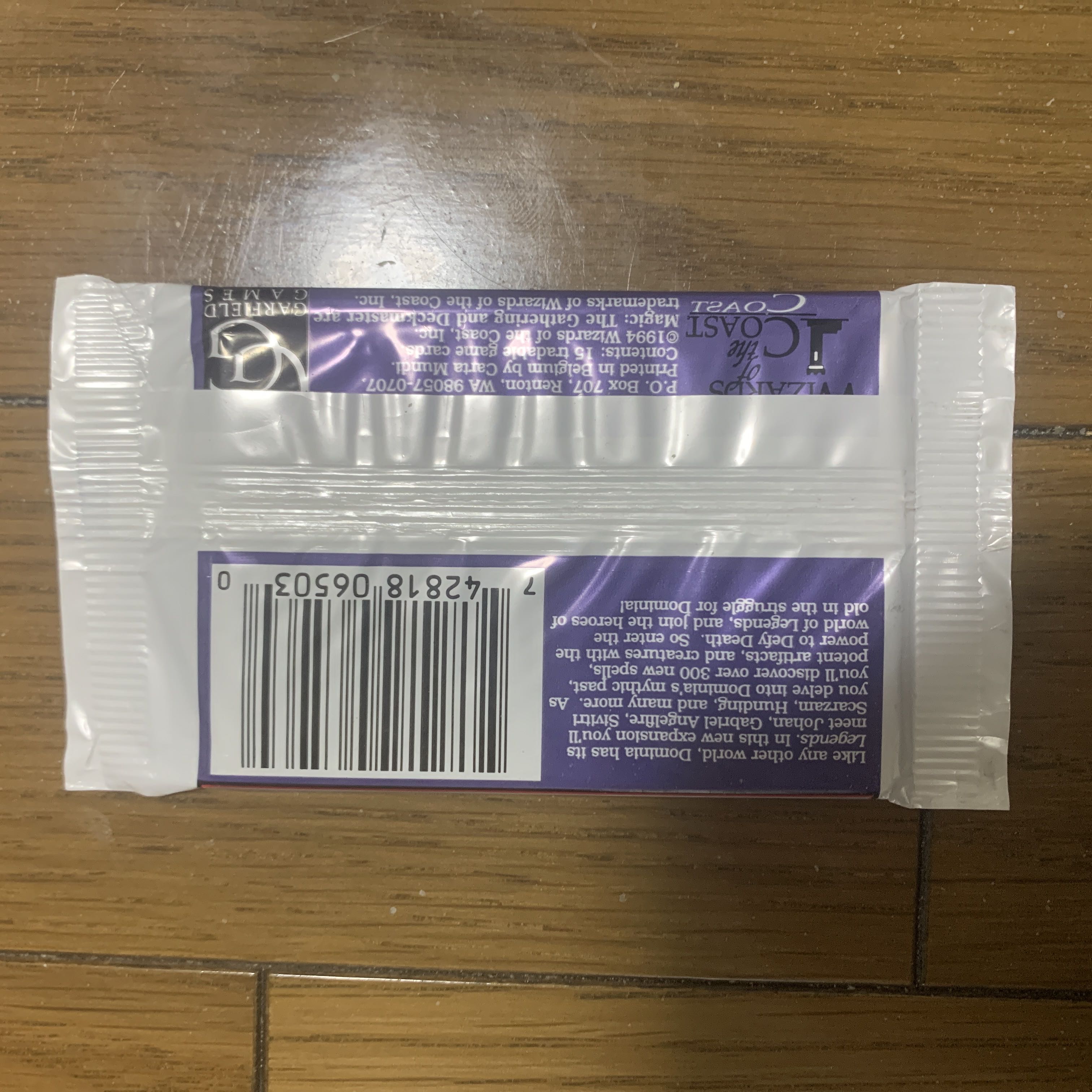 mtg legends 未開封パック 1枚