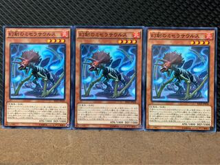 【ぽぽたん】遊戯王 9465 幻創のミセラサウルス 3枚 ノーマル