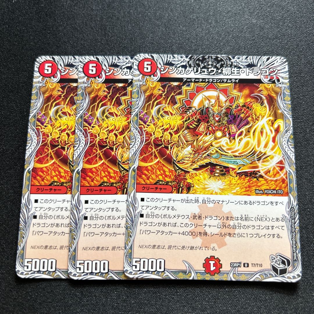 [Black Treasure] Shinkage Ryu, Willow Life, Dragon [DM_23RP01_T7/T10 U].