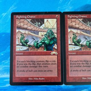 MTG 2枚 ファイティング・チャンス