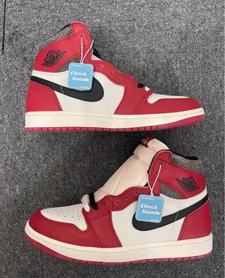 Nike Air Jordan 1 High OG "Disappear&Found/Chicago" Varsity Red/Black/Sail/Muslin DZ5485-612 27.5cm