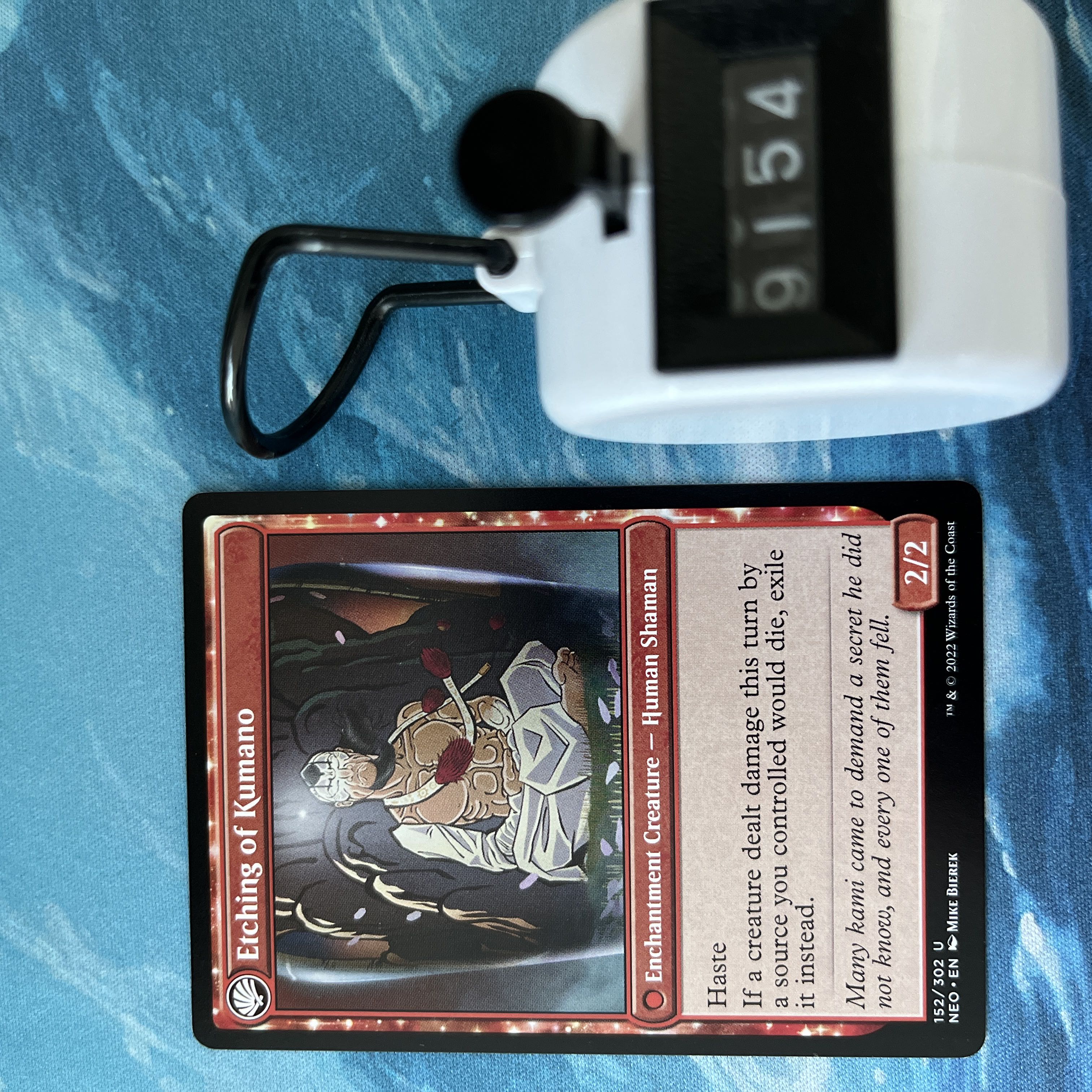 MTG 4-card Kumano and Thirst Irritant Slash vs.