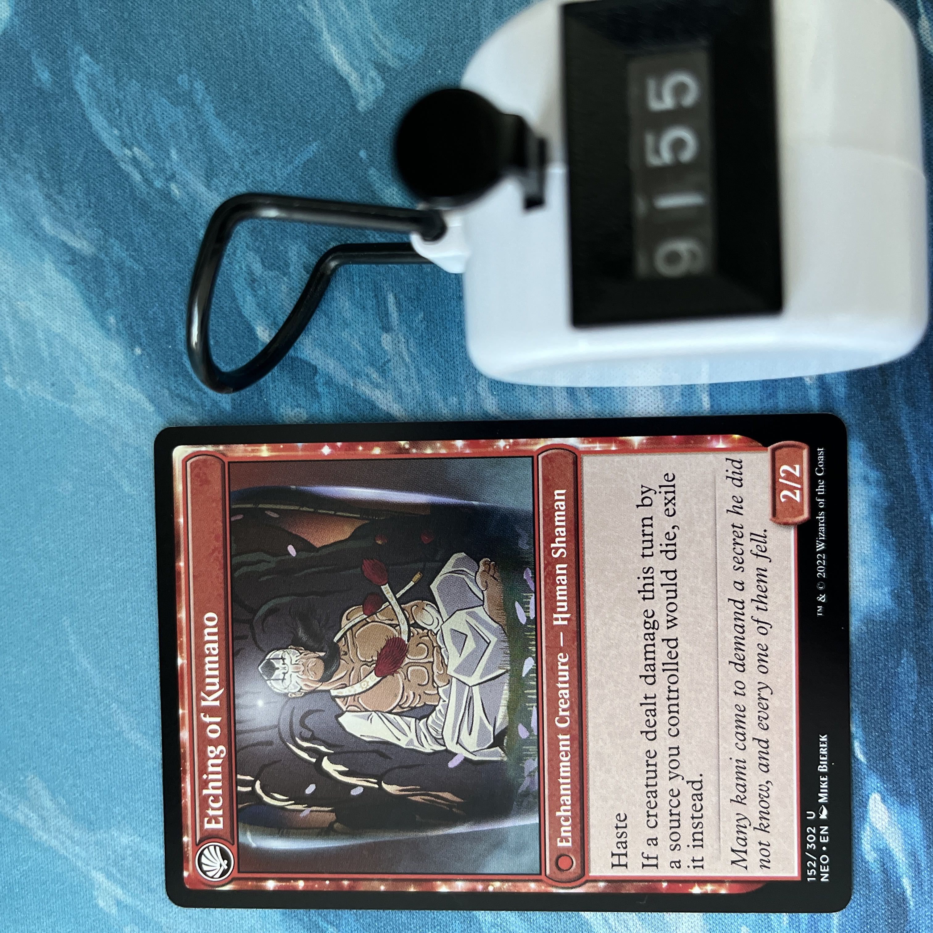 MTG 4-card Kumano and Thirst Irritant Slash vs.