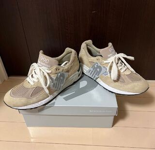キス × ニューバランス 990V2 "タン" タン 26.5cm