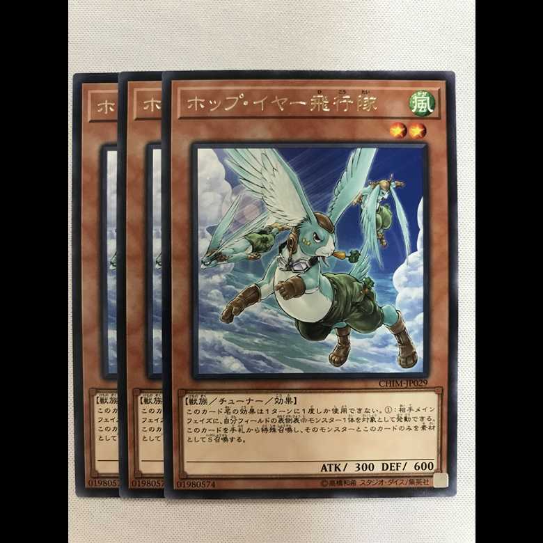 ホップイヤー飛行隊 3枚