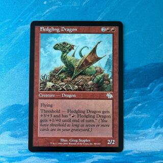 MTG 巣立つドラゴン 1枚