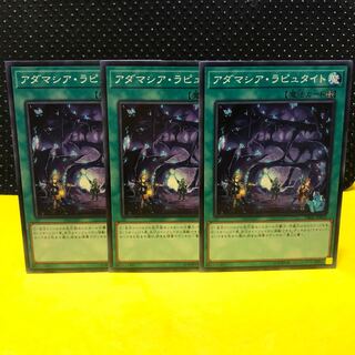 アダマシア・ラピュタイト　ノーマル　3枚　遊戯王　マホ子　。