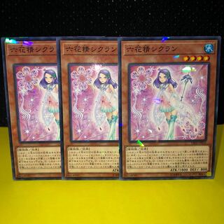 六花精シクラン　ノーパラ　3枚　遊戯王　マホ子