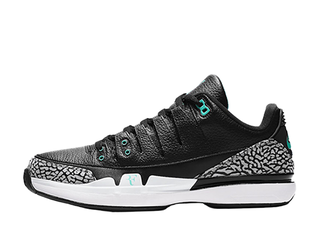 ナイキ × アトモス ズーム ヴェイパー ツアー AJ3 エレファント "ブラック/ホワイト/グレー" 28cm