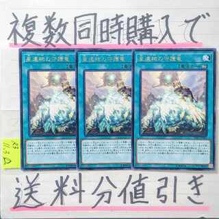 星遺物の守護竜　字レア×3枚　遊戯王