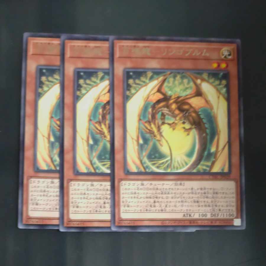 百檎龍-リンゴブルム レア JP029✕3 【木林堂】