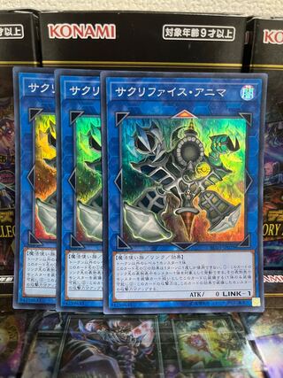 遊戯王スタジオ 4176 サクリファイス・アニマ スーパーレア JP029