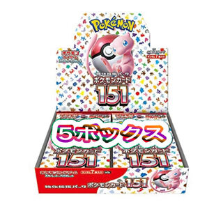 強化拡張パック「ポケモンカード151（イチゴーイチ）」 未開封BOX PK-430 1BOX