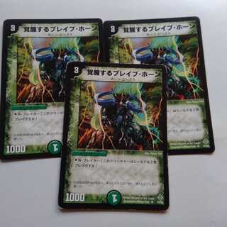 覚醒するブレイブホーン　3枚セット