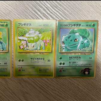 ポケモンカード　ポケカ　旧裏　キラ　フシギバナ　フシギダネ