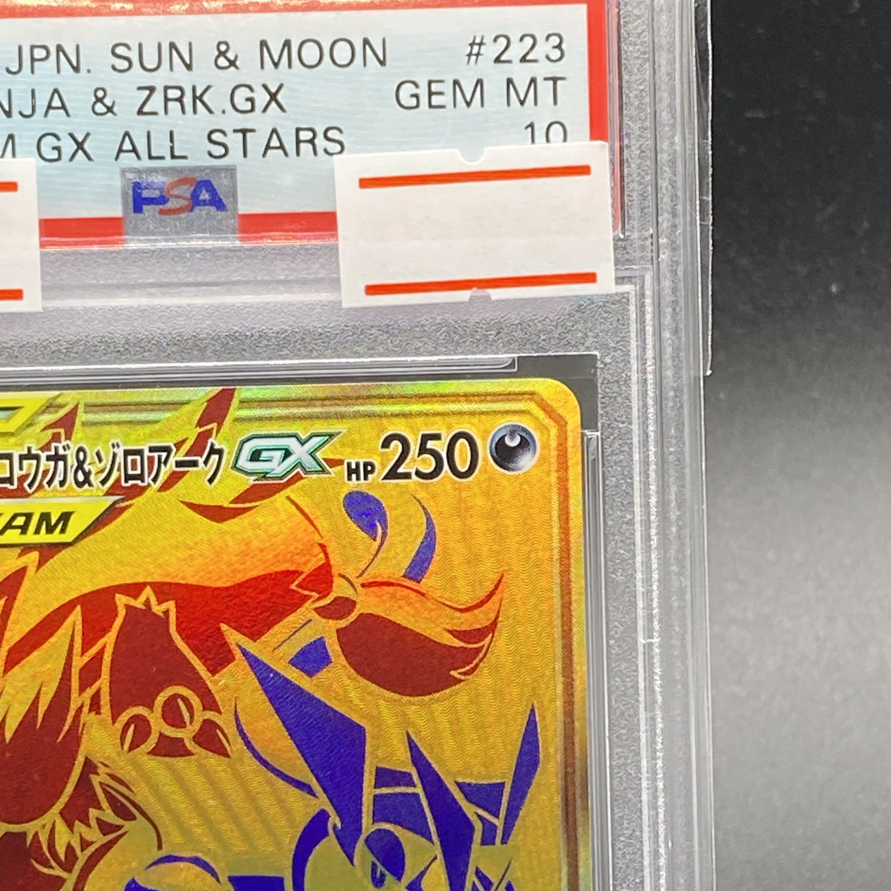 PSA10] Greninja&ZoroarkGX UR 223/173