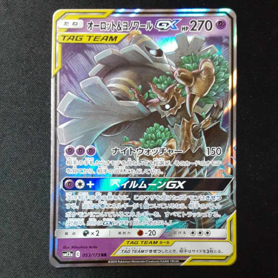 Trevenant & DusknoirGX RR 053/173