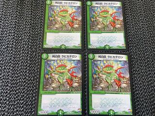 【TAKUMI】純白目 ラビカテロン C 58/74 4枚　い-294