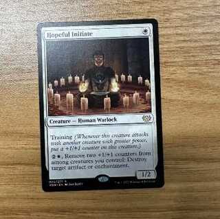 MTG Hopeful Initiate English edition 1枚