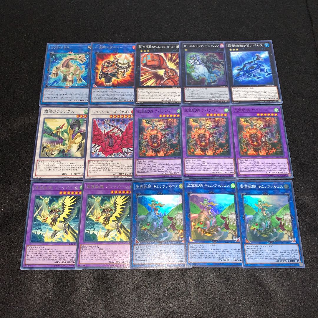 遊戯王 No.172 霊獣 ガチ構築 デッキ40枚＋EX15枚