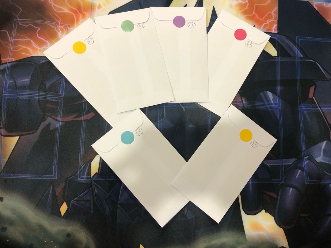 プレゼント付き　6口分　カオスソルジャー  オリパ  1枚