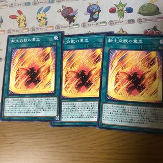 転生炎獣の意志　3枚