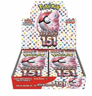 強化拡張パック「ポケモンカード151（イチゴーイチ）」 未開封BOX 1BOX