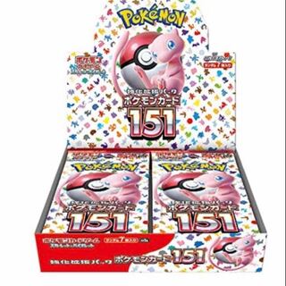 2BOX 強化拡張パック「ポケモンカード151（イチゴーイチ）」 未開封BOX PK-430 1BOX