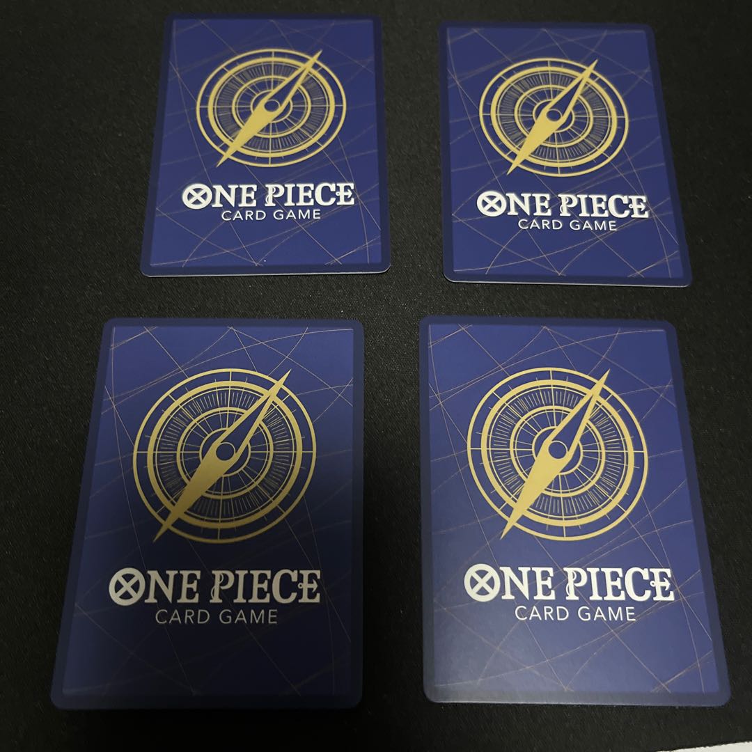 モンキー・D・ルフィ　4枚セット