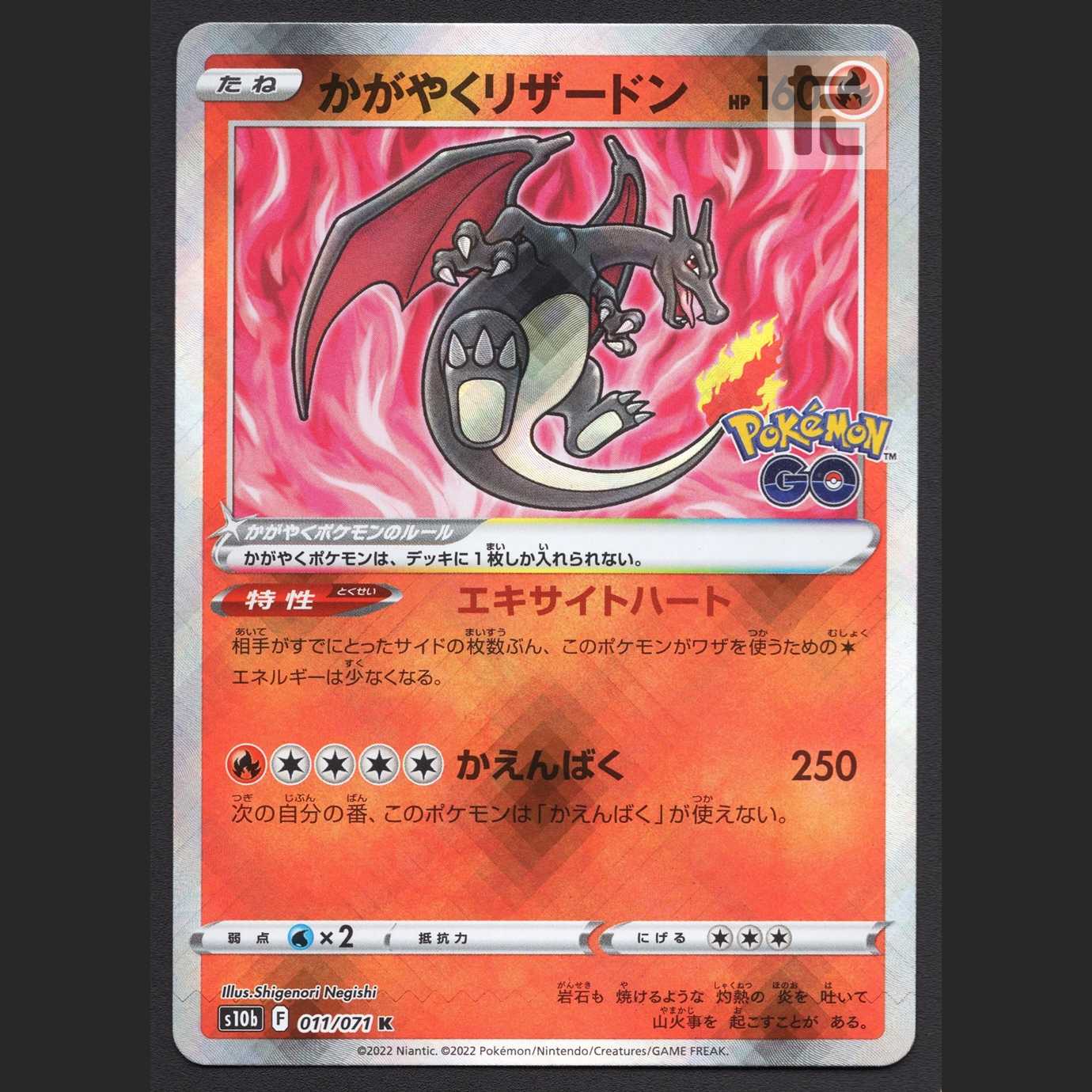 Kagayaku Charizard [Plaid] K s10b/managed by MP6226