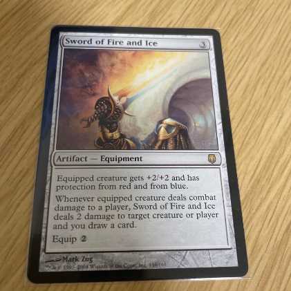 火と氷の剣 MTG 1枚